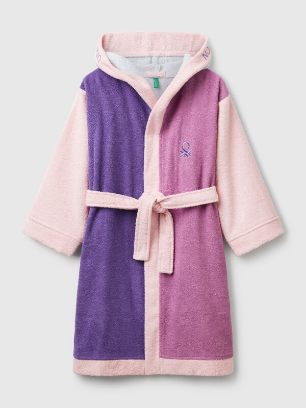 Peignoir color block Garçon