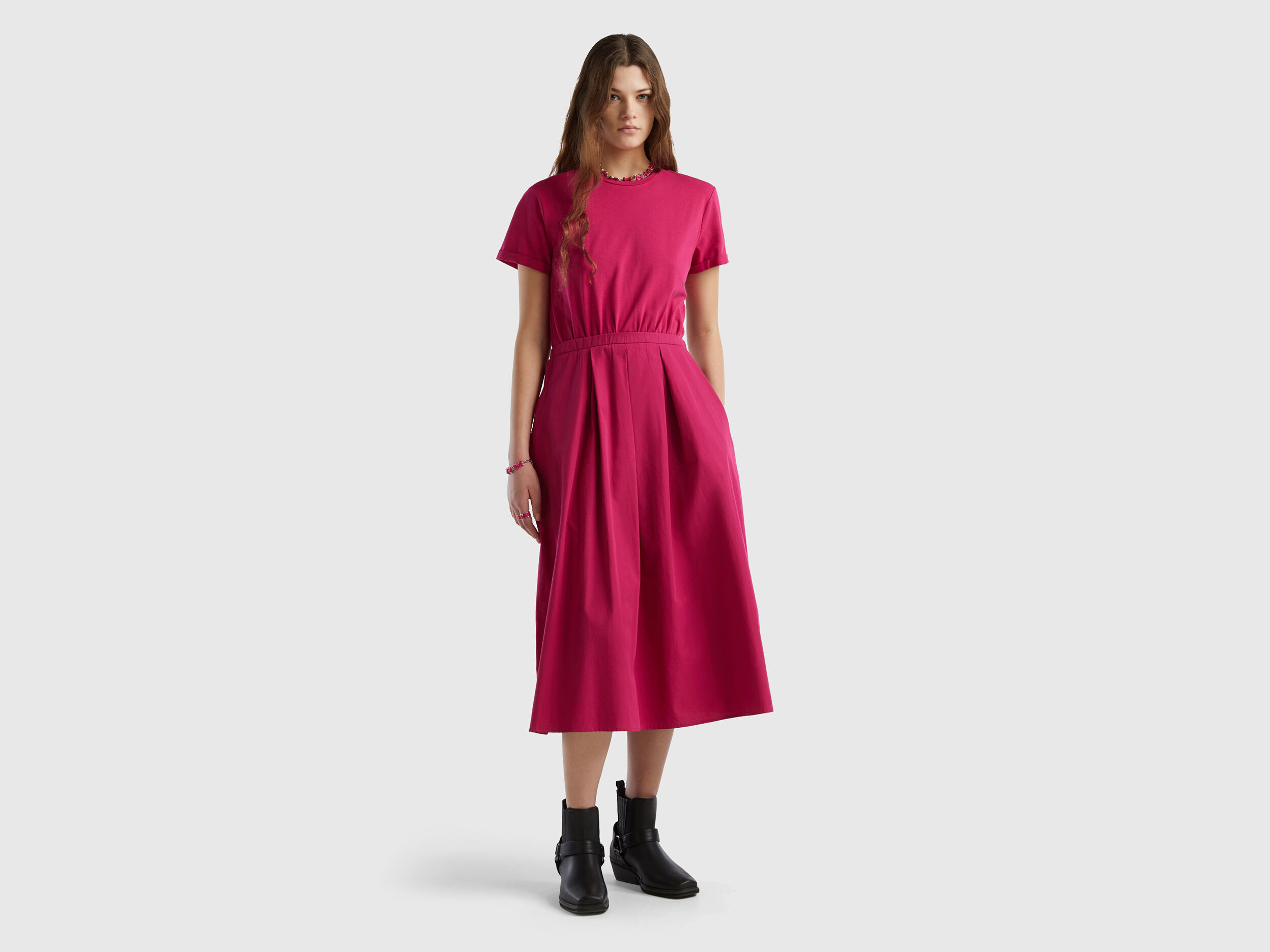 Benetton robe longue on sale