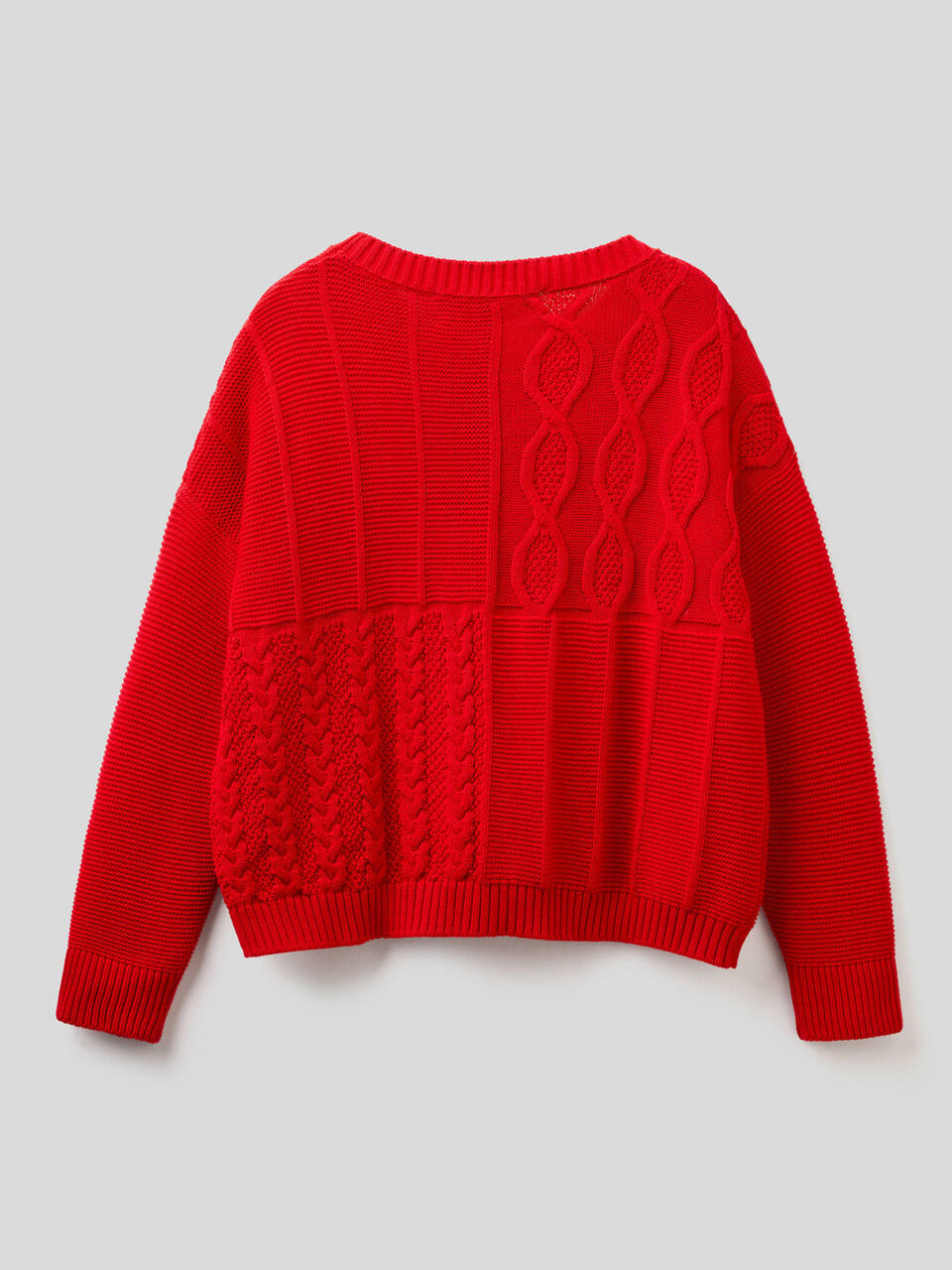 Pull texturé en 100% coton image number 2