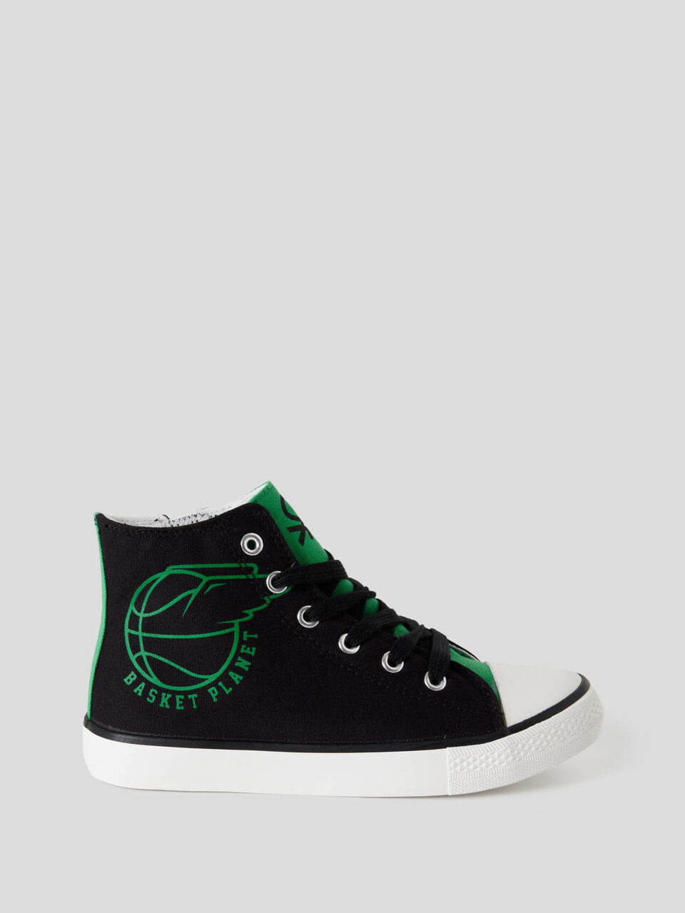 Sneakers montantes avec imprimé image number 1