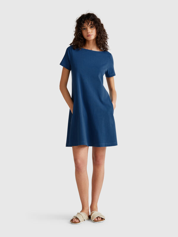 Robe courte évasée Femme