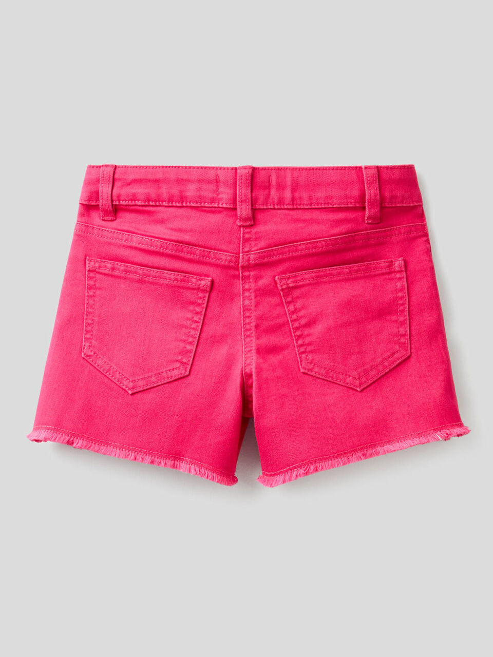 Short en mélange de coton stretch image number 2