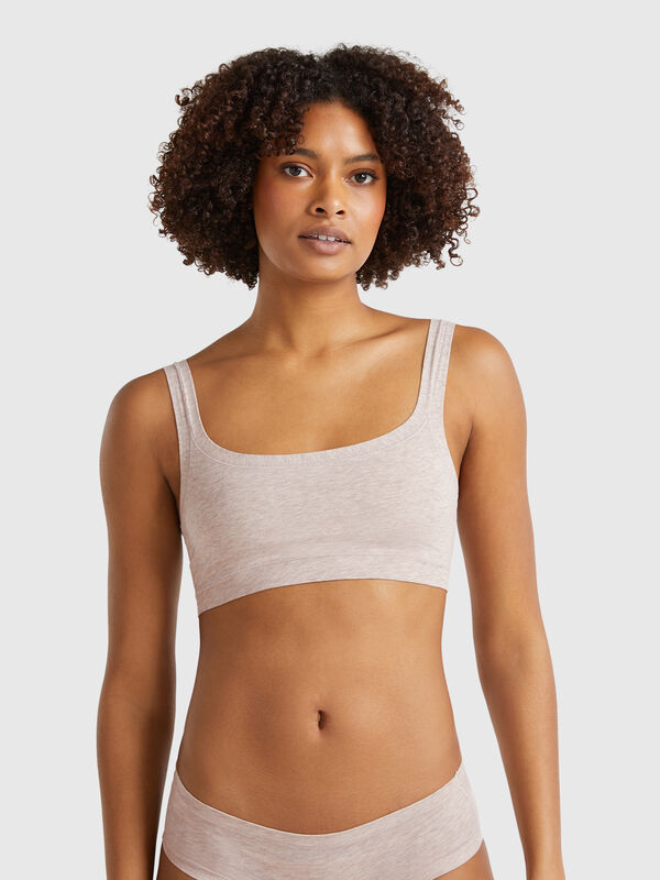Soutien-gorge en coton super stretch Femme