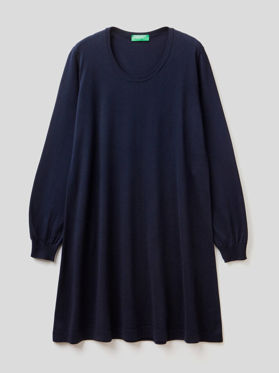 Robe en maille à manches longues image number 1