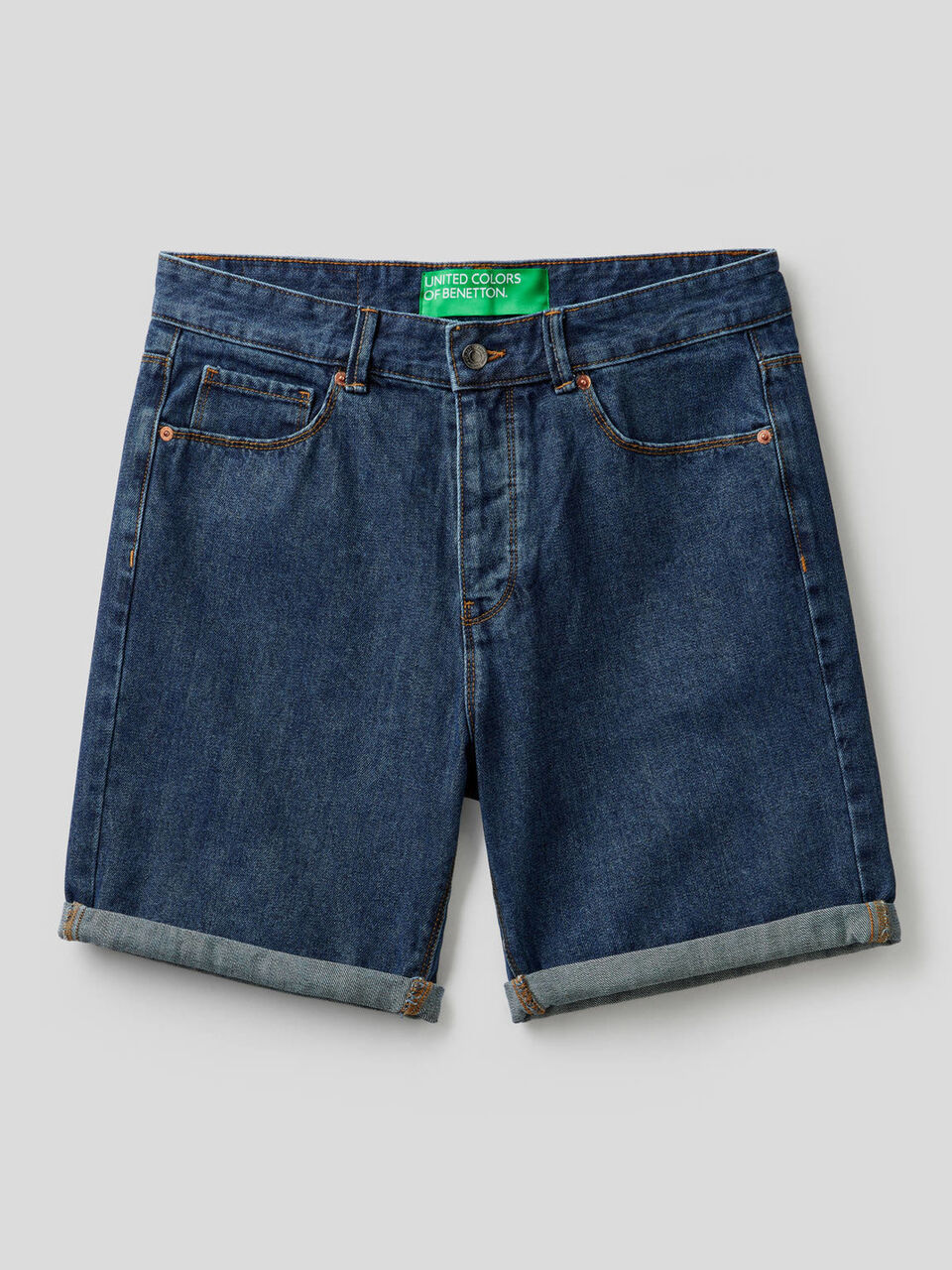 Bermuda en denim 100% coton image number 1