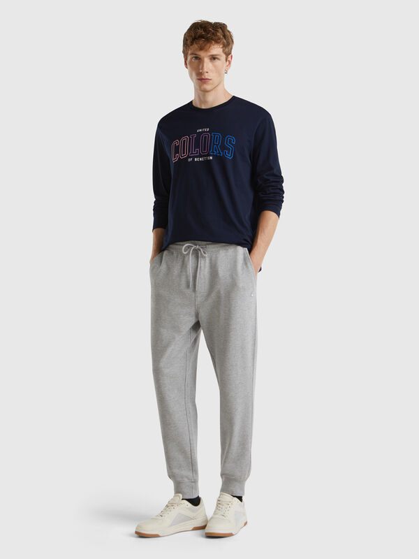 Pantalon de jogging en molleton de coton biologique Homme