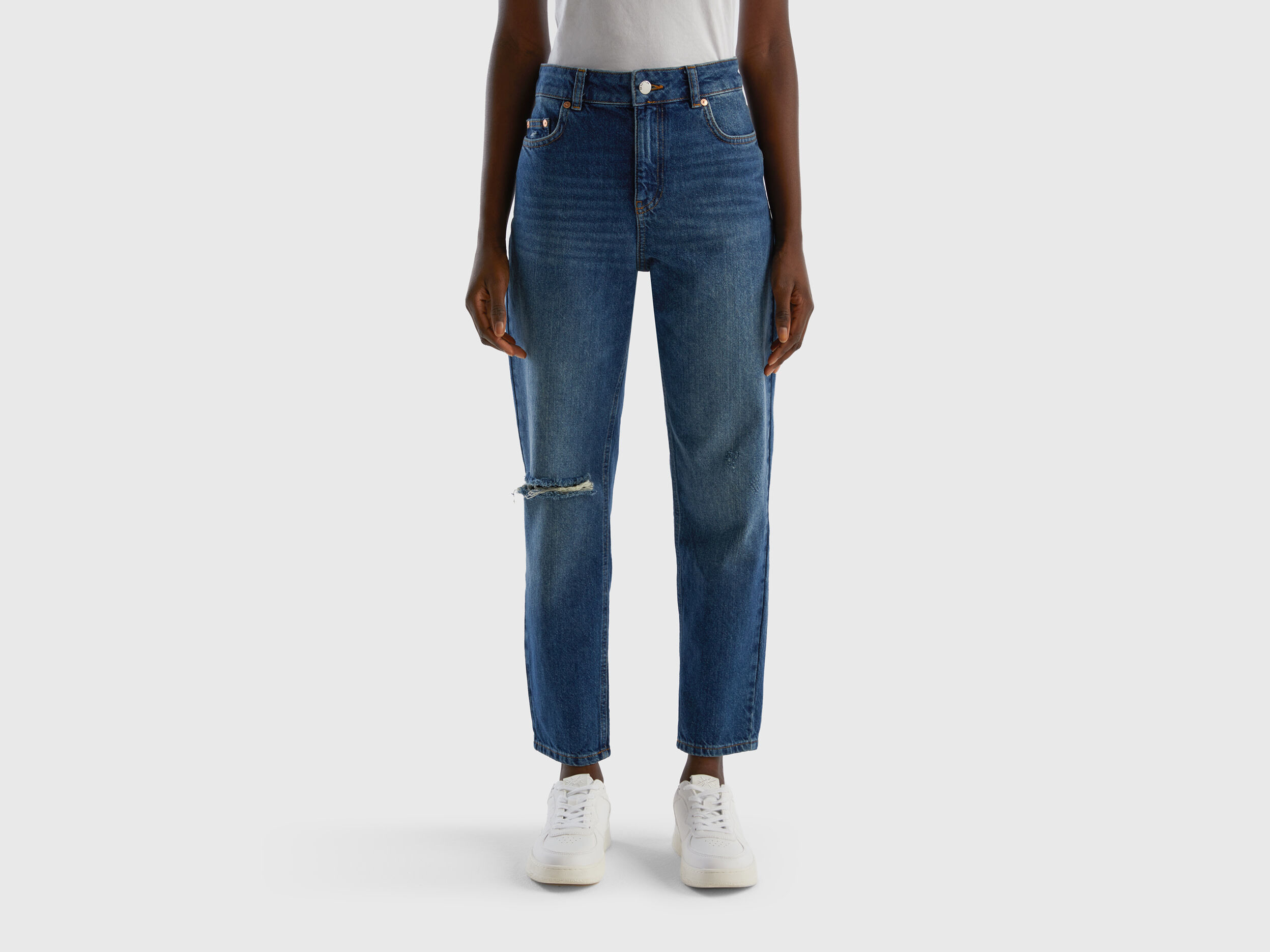 Benetton on sale jeans femme