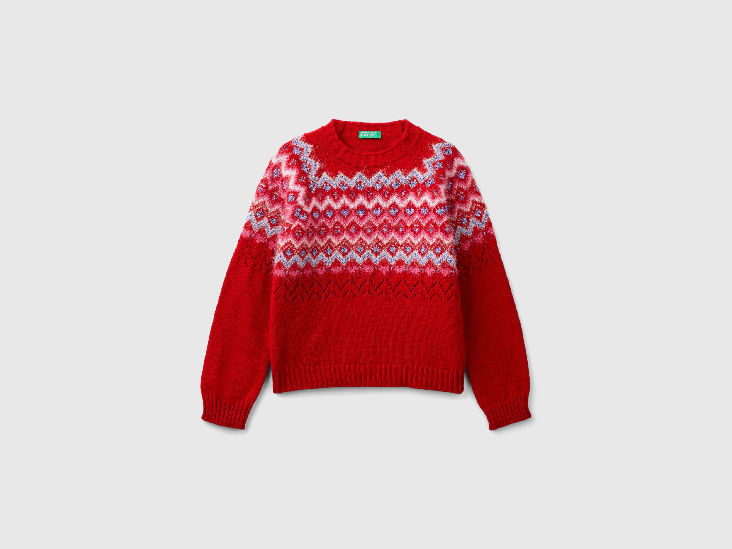 Pulls Fille Nouvelle Collection 2024 Benetton