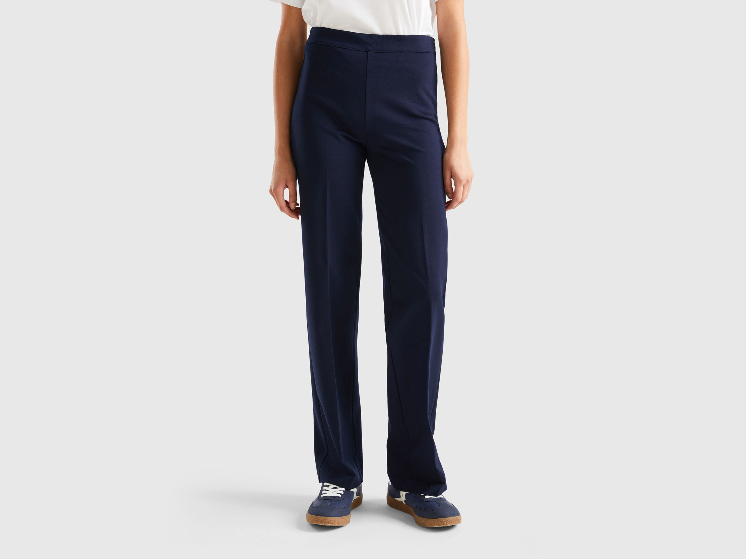 Pantalon coupe droite femme sales
