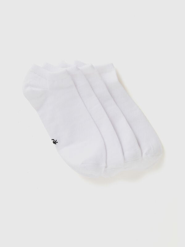 Quatre paires de chaussettes courtes Garçon