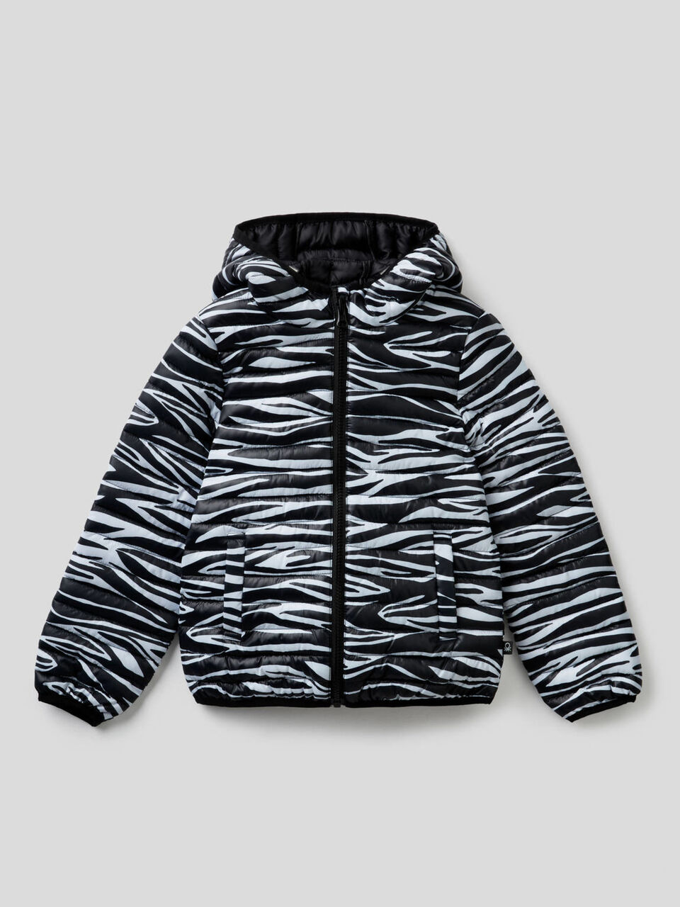 Blouson avec zip et capuche image number 1