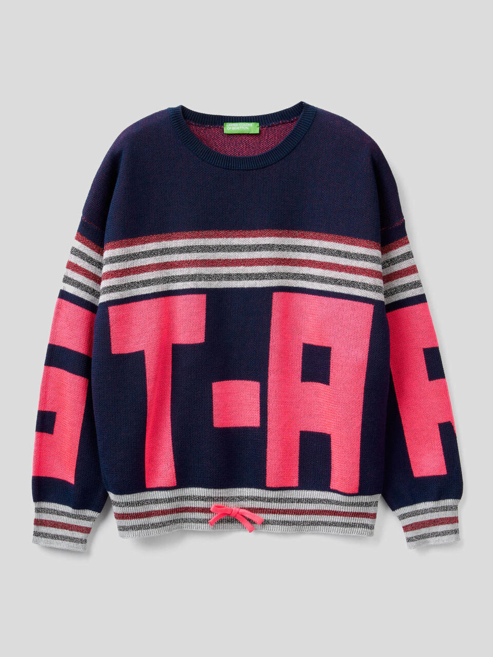 Pull avec motif en intarsia image number 1