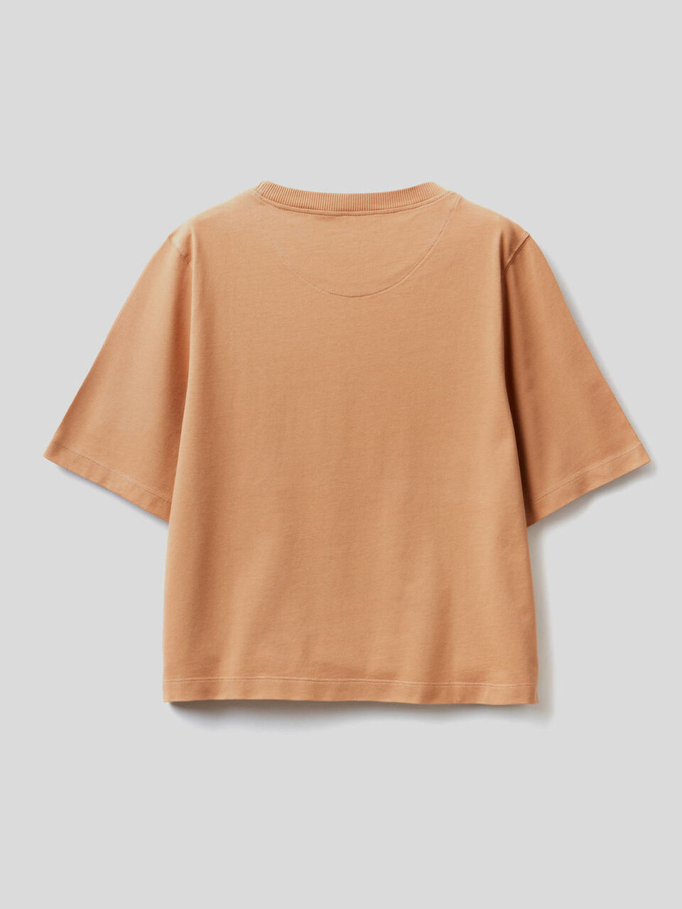 T-shirt coupe boxy 100% coton image number 2