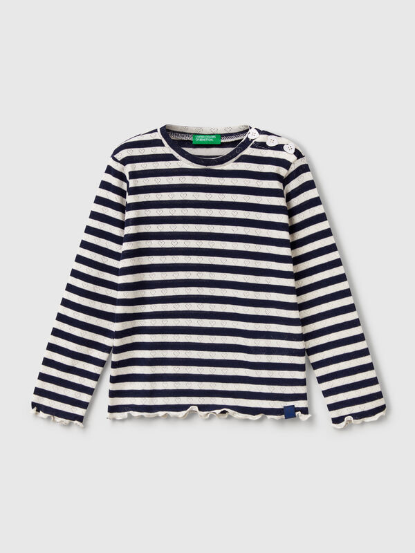 T-shirt rayé Filles
