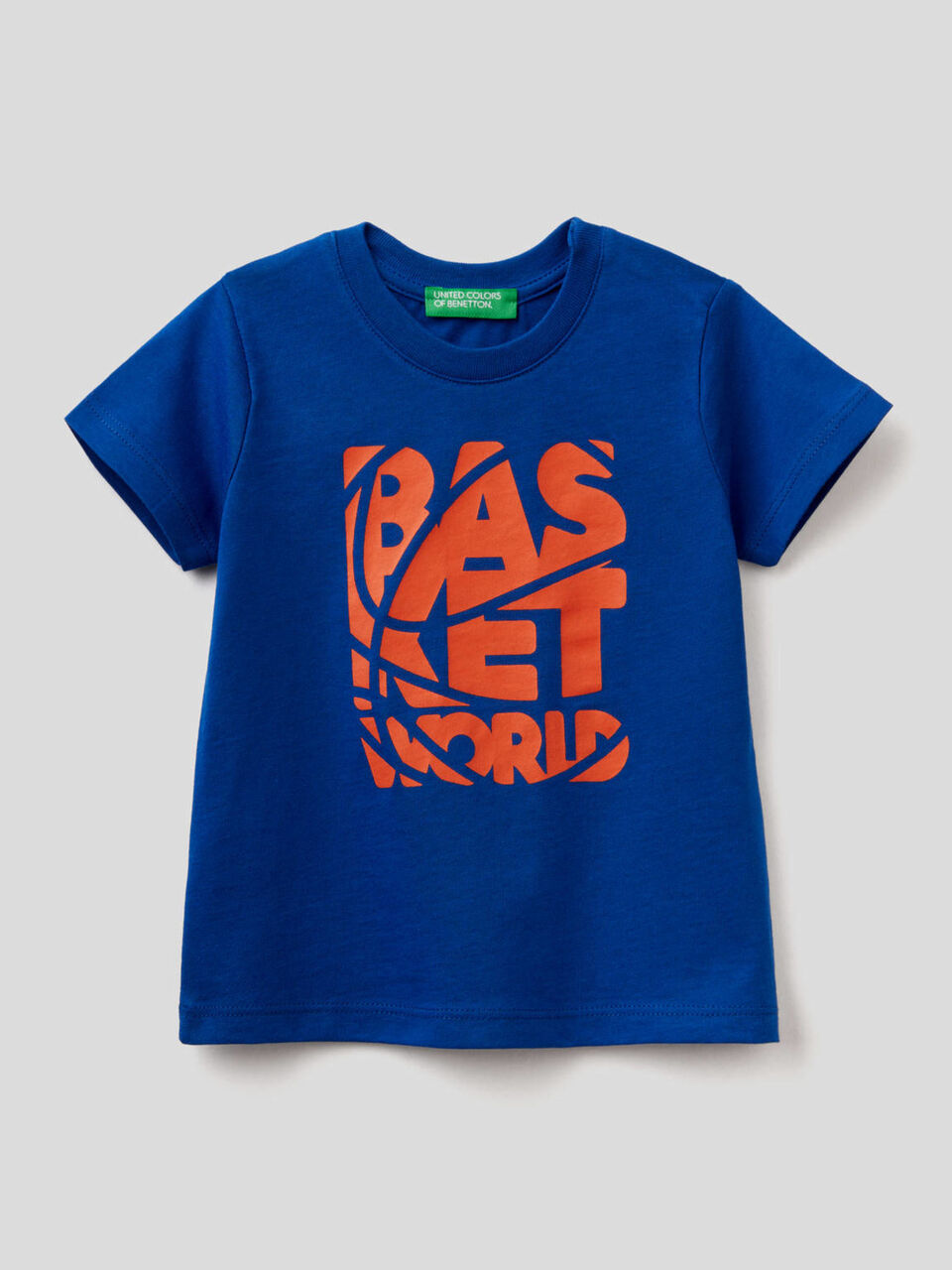 T-shirt imprimé en coton bio image number 1