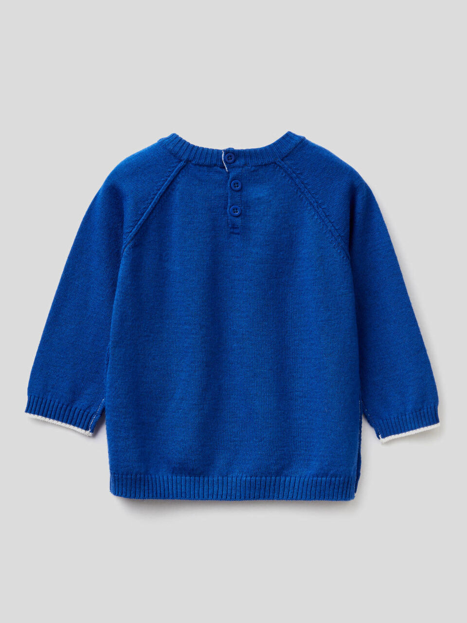 Pull col rond avec manches raglan image number 2