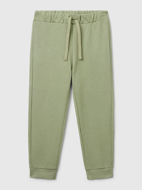 Pantalon en coton à logo Garçon