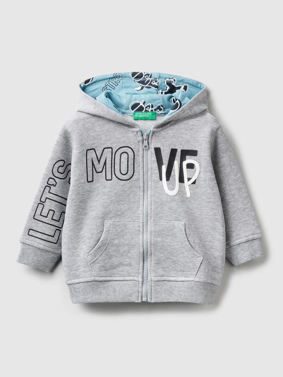 Sweat avec zip et capuche image number 1