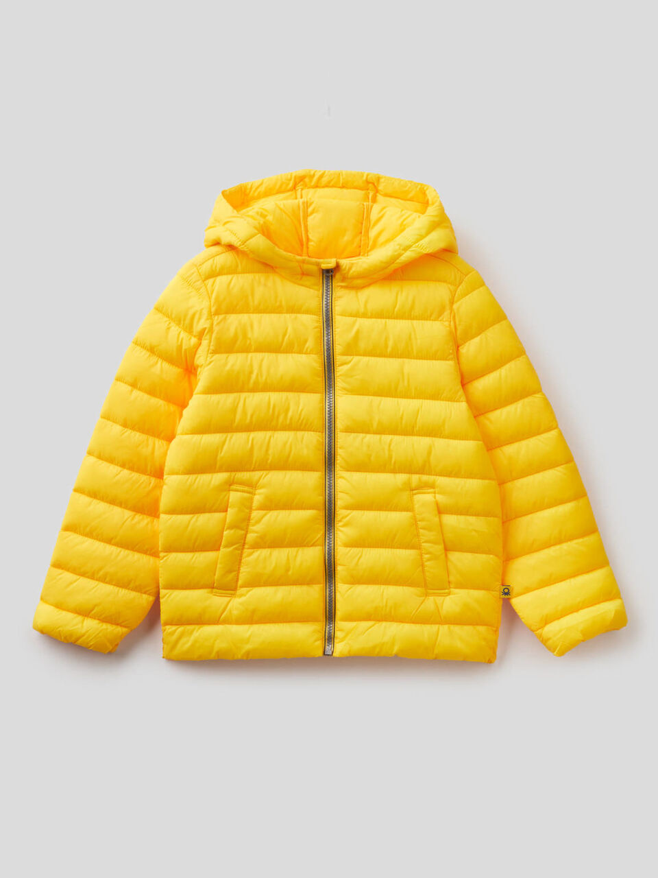 Blouson avec capuche en tissu technique image number 1