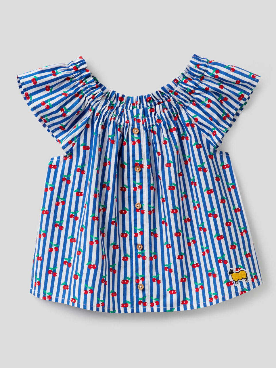 Blouse imprimée en 100% coton image number 1