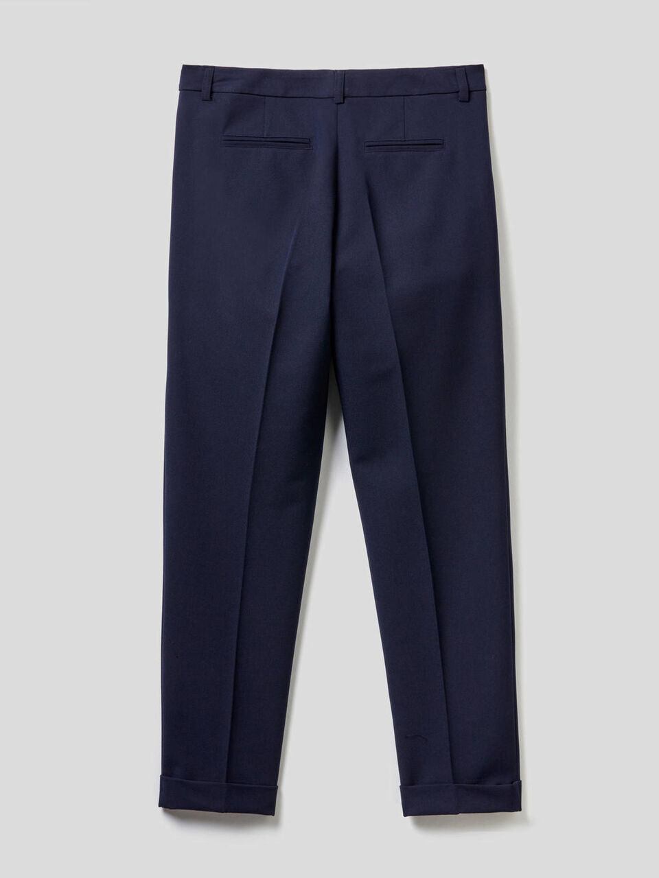Pantalon stretch avec revers image number 2