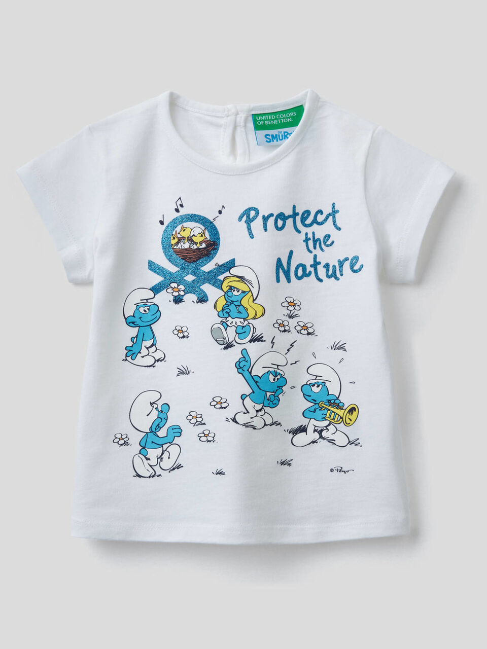 T-shirt avec imprimé Les Schtroumpfs image number 1