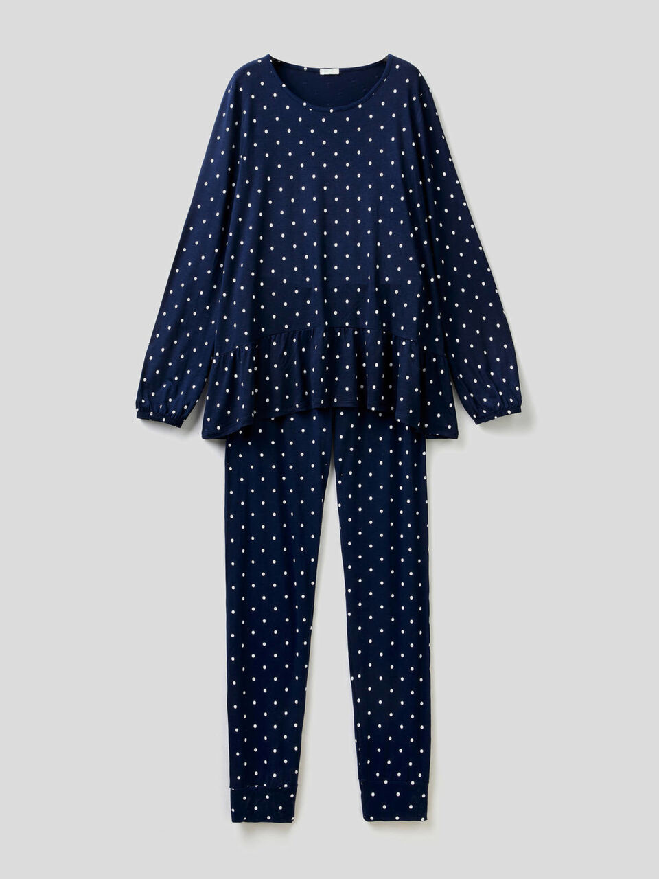 Pyjama à motifs en viscose stretch image number 1