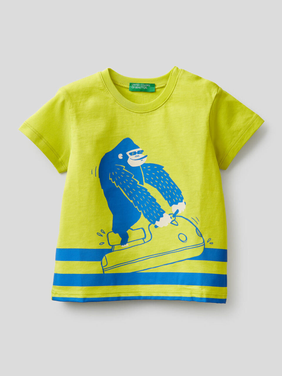 T-shirt en pur coton avec imprimé image number 1