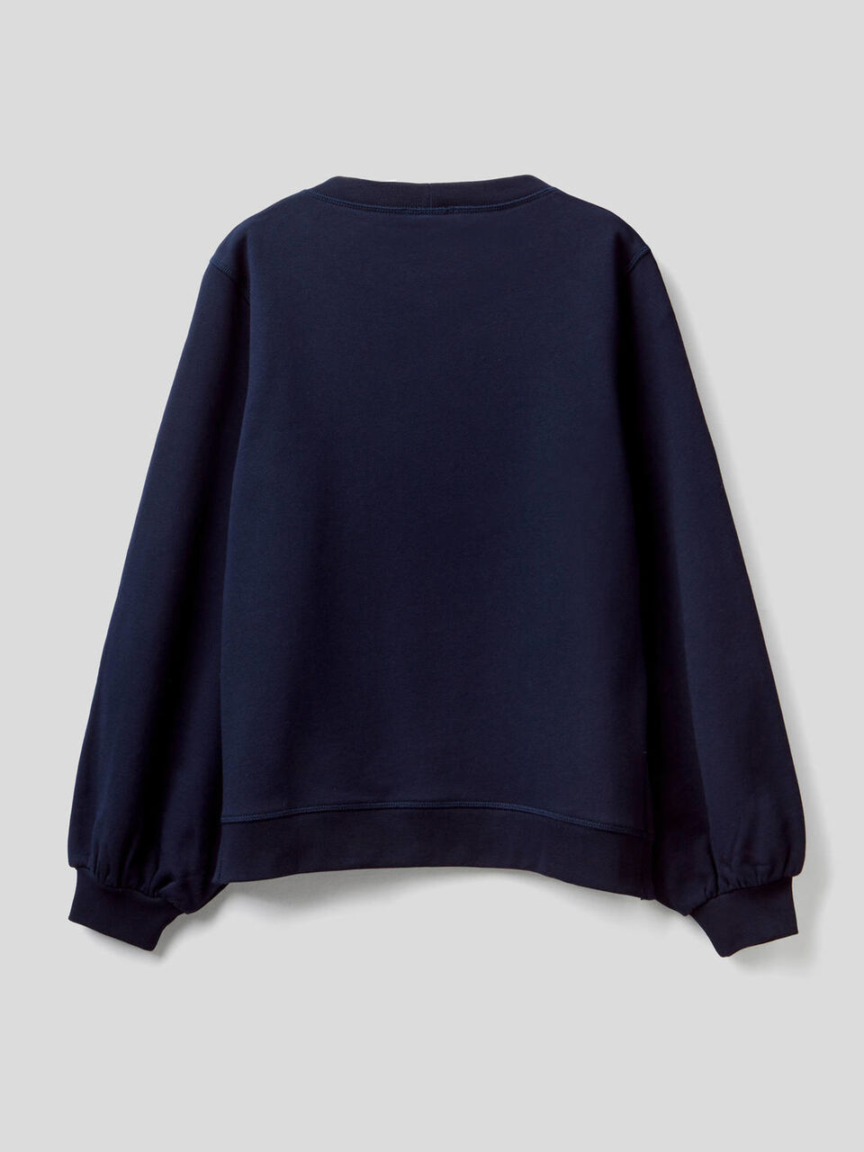 Sweat en coton avec manches bouffantes image number 2