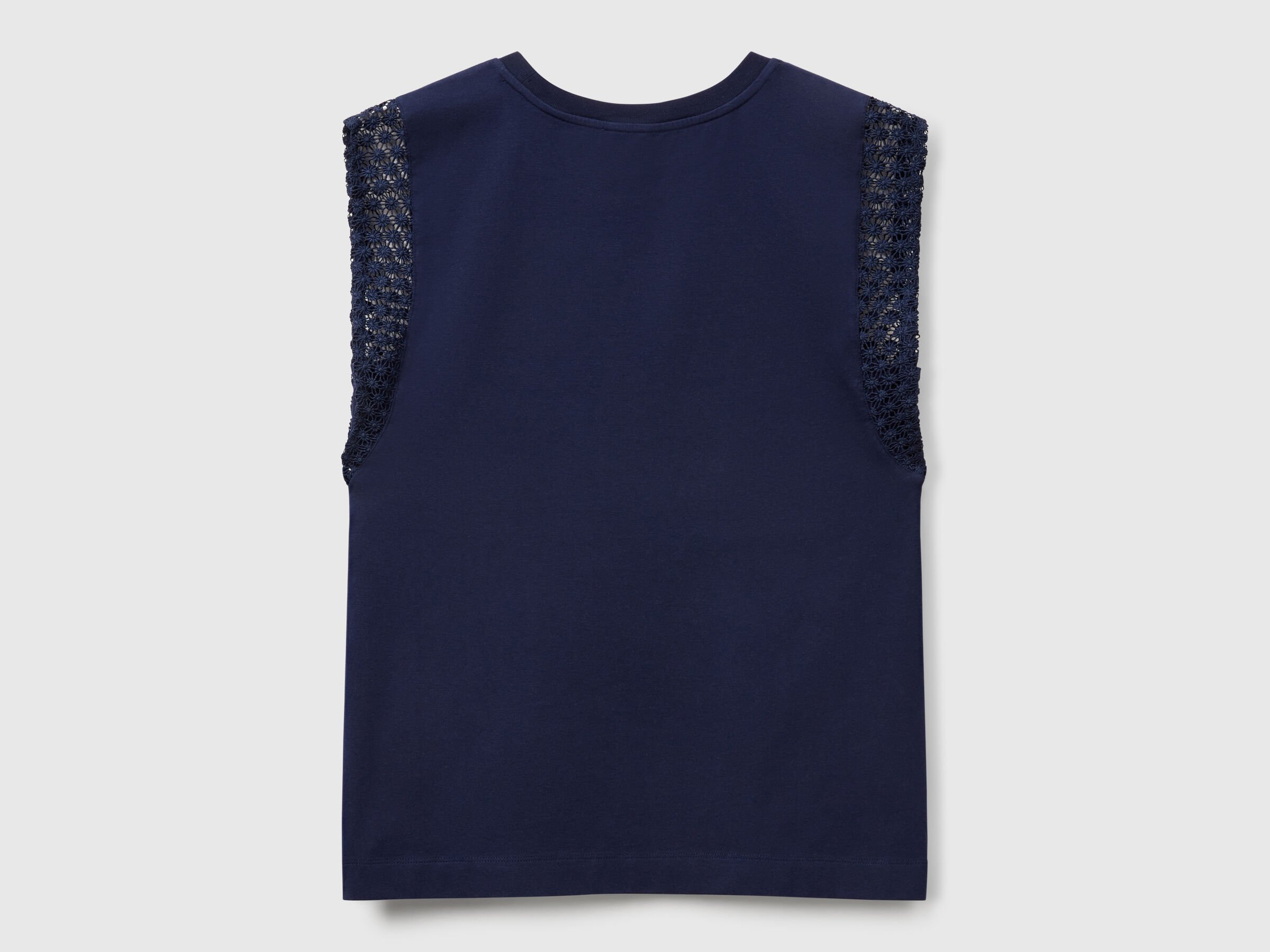 SLEEVELESS SWEATER Femme image number 3