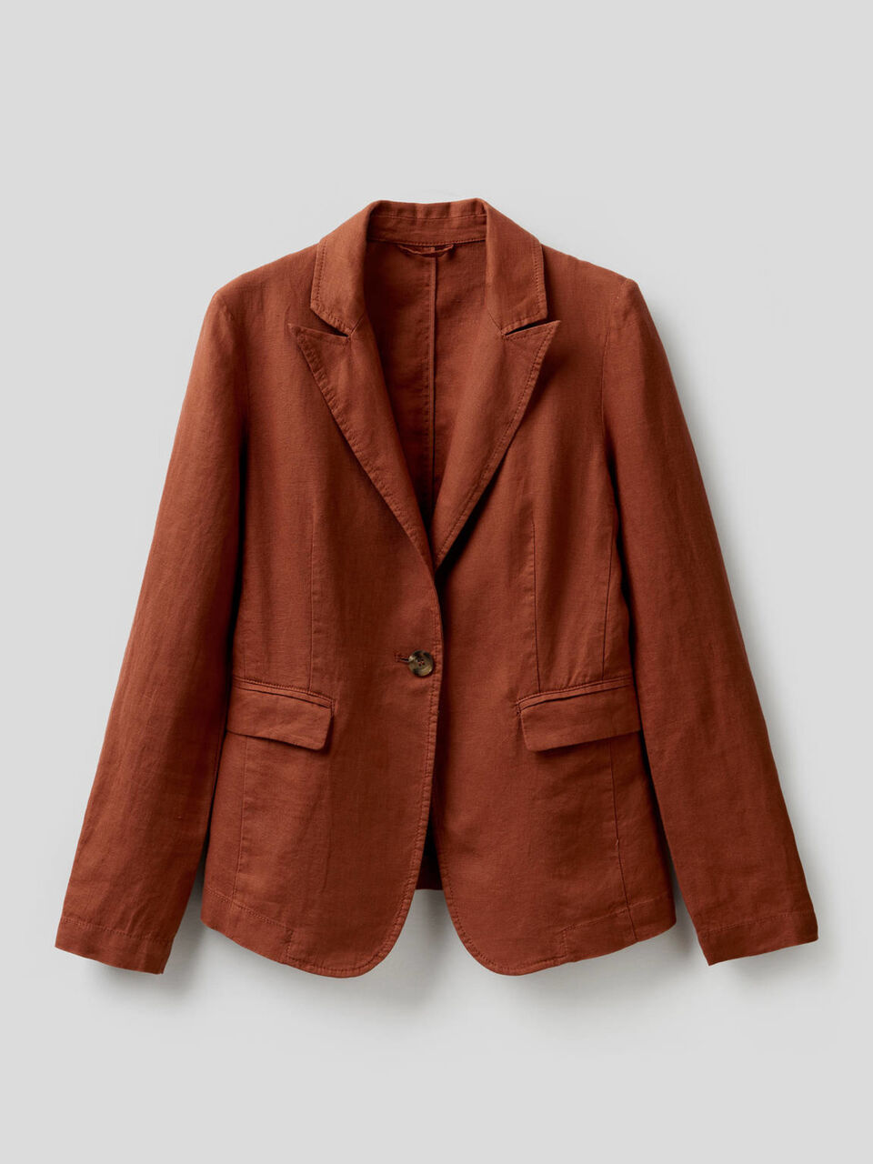 Blazer cintré 100% lin image number 1