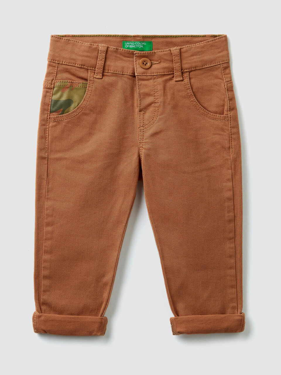 Pantalon avec détails fantaisie image number 1