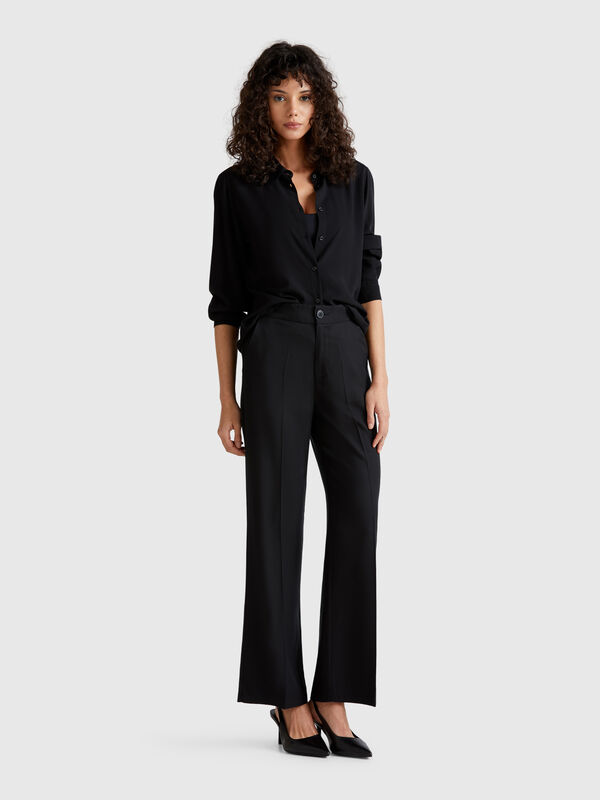 Pantalon pur lyocell Femme