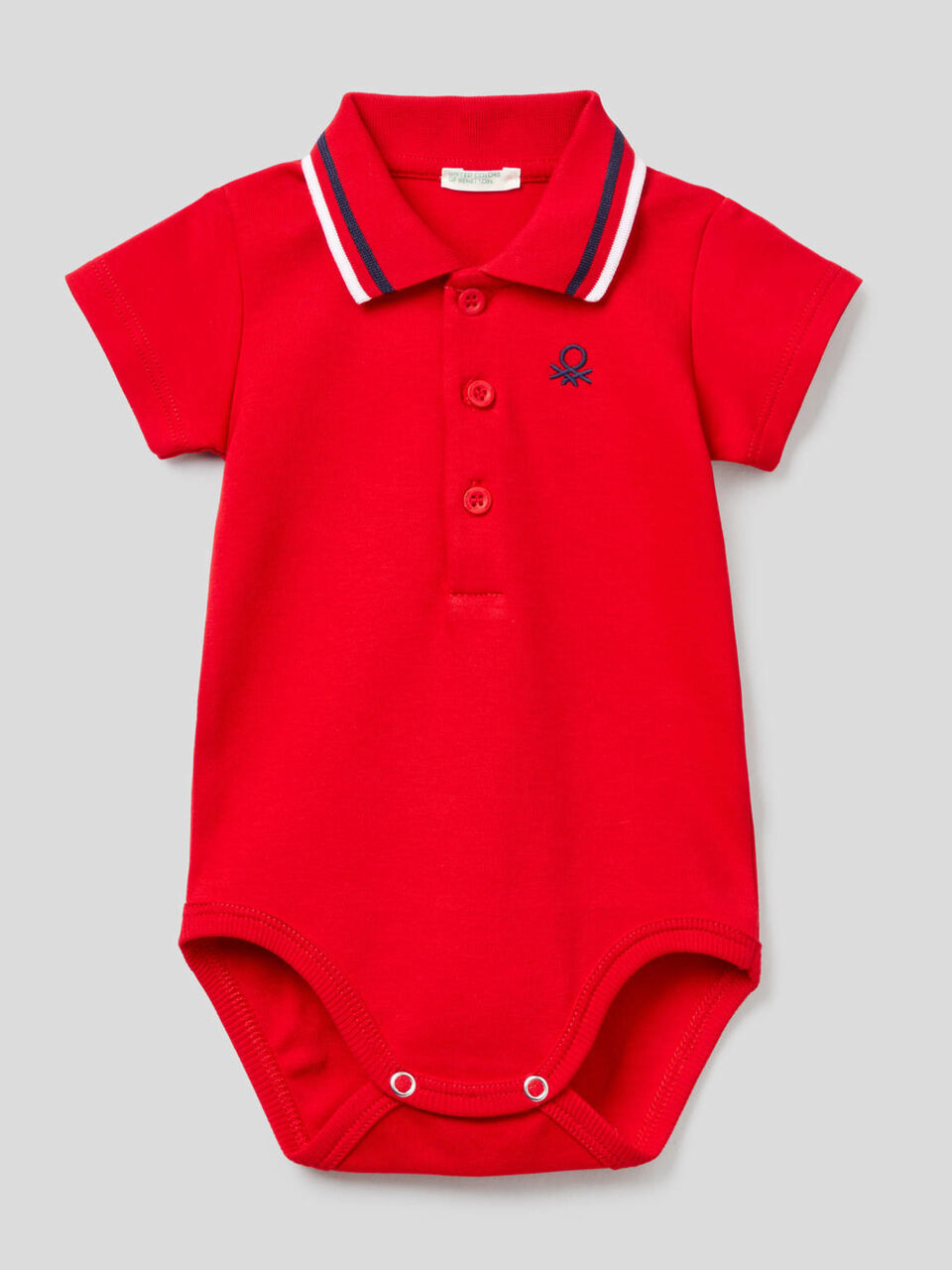Body style polo en coton bio image number 1