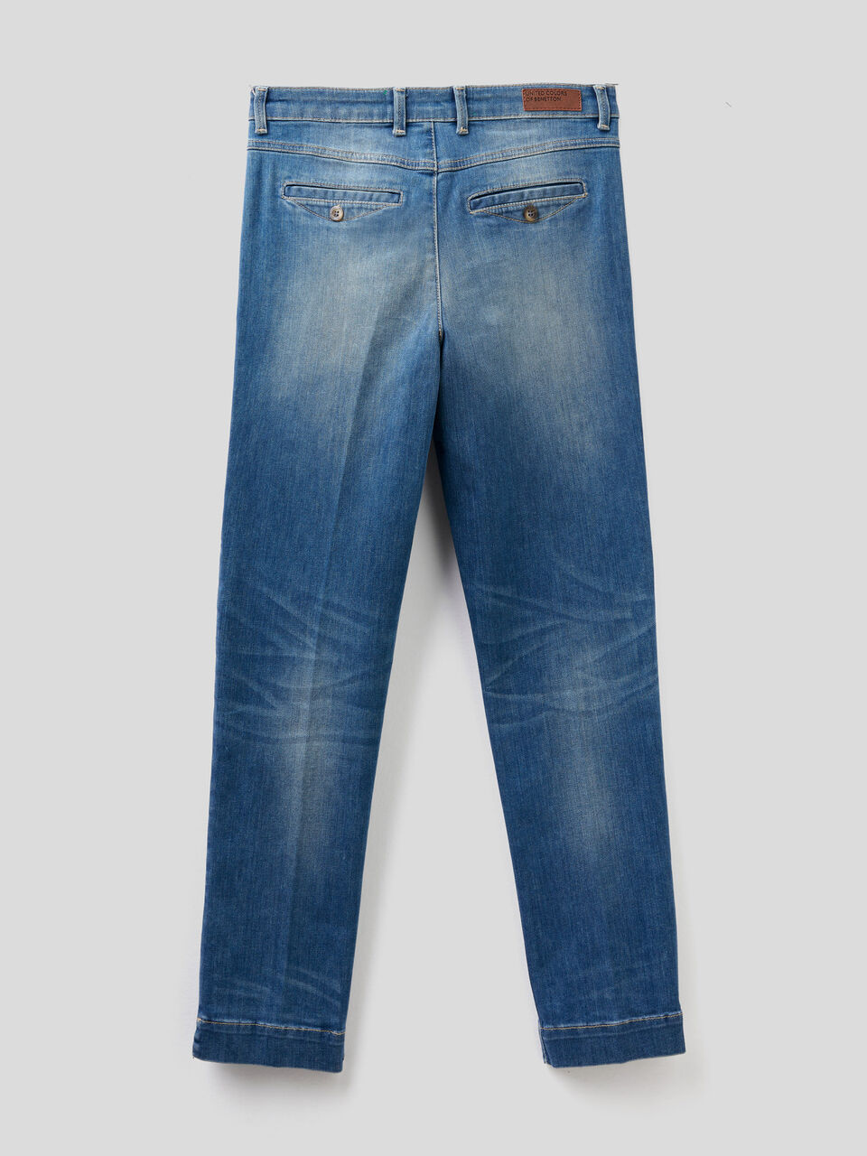 Chino coupe slim en denim image number 2