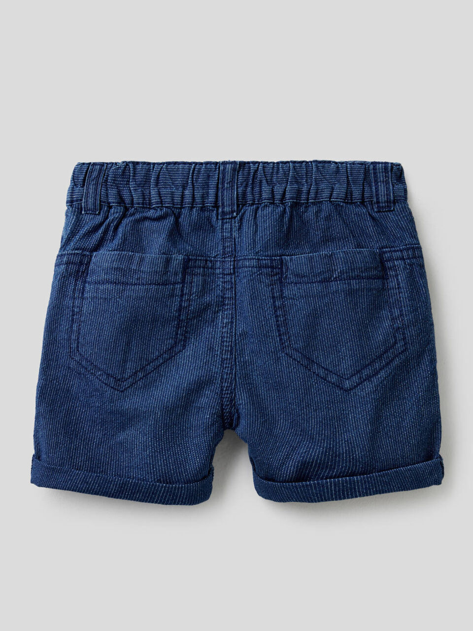 Short en jeans rayé image number 2