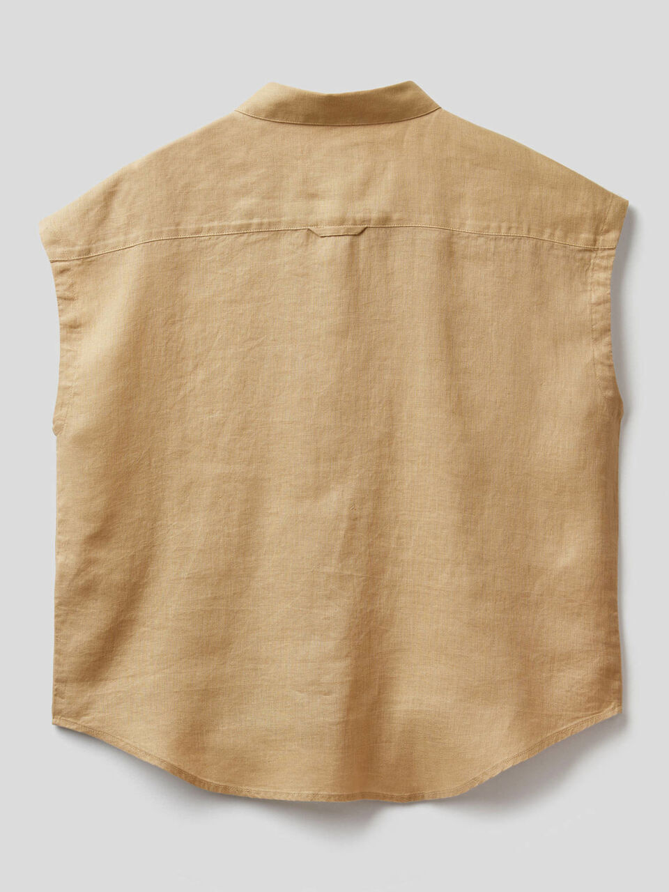Chemise 100% lin à manches courtes image number 2