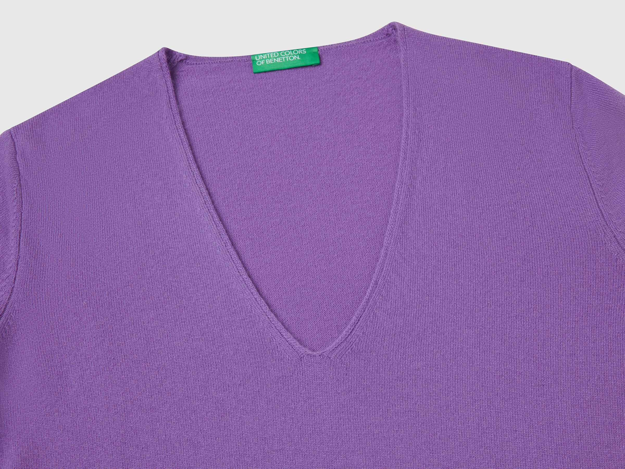 V NECK SWEATER L/S Femme image number 5