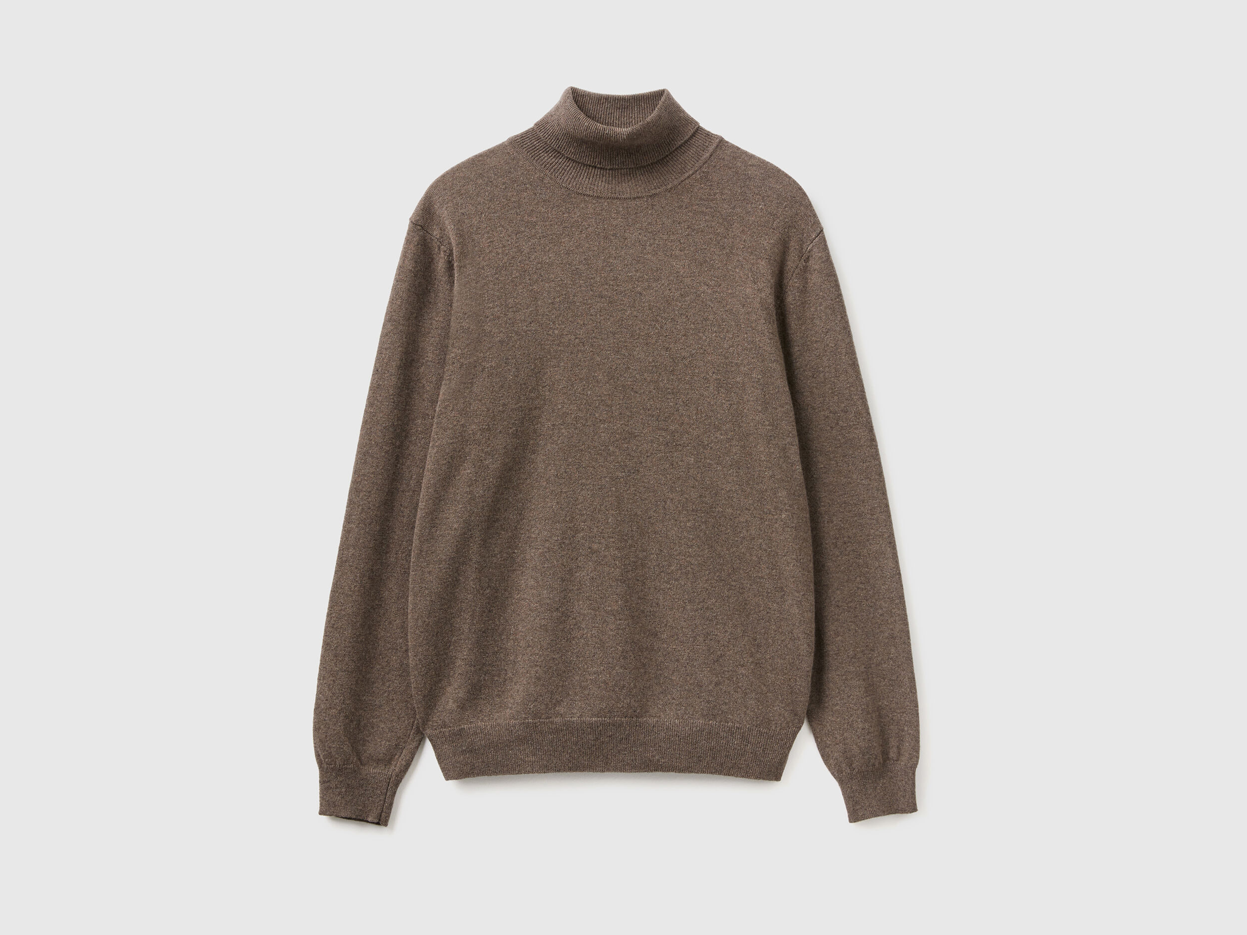 Pull col roulé femme benetton sales