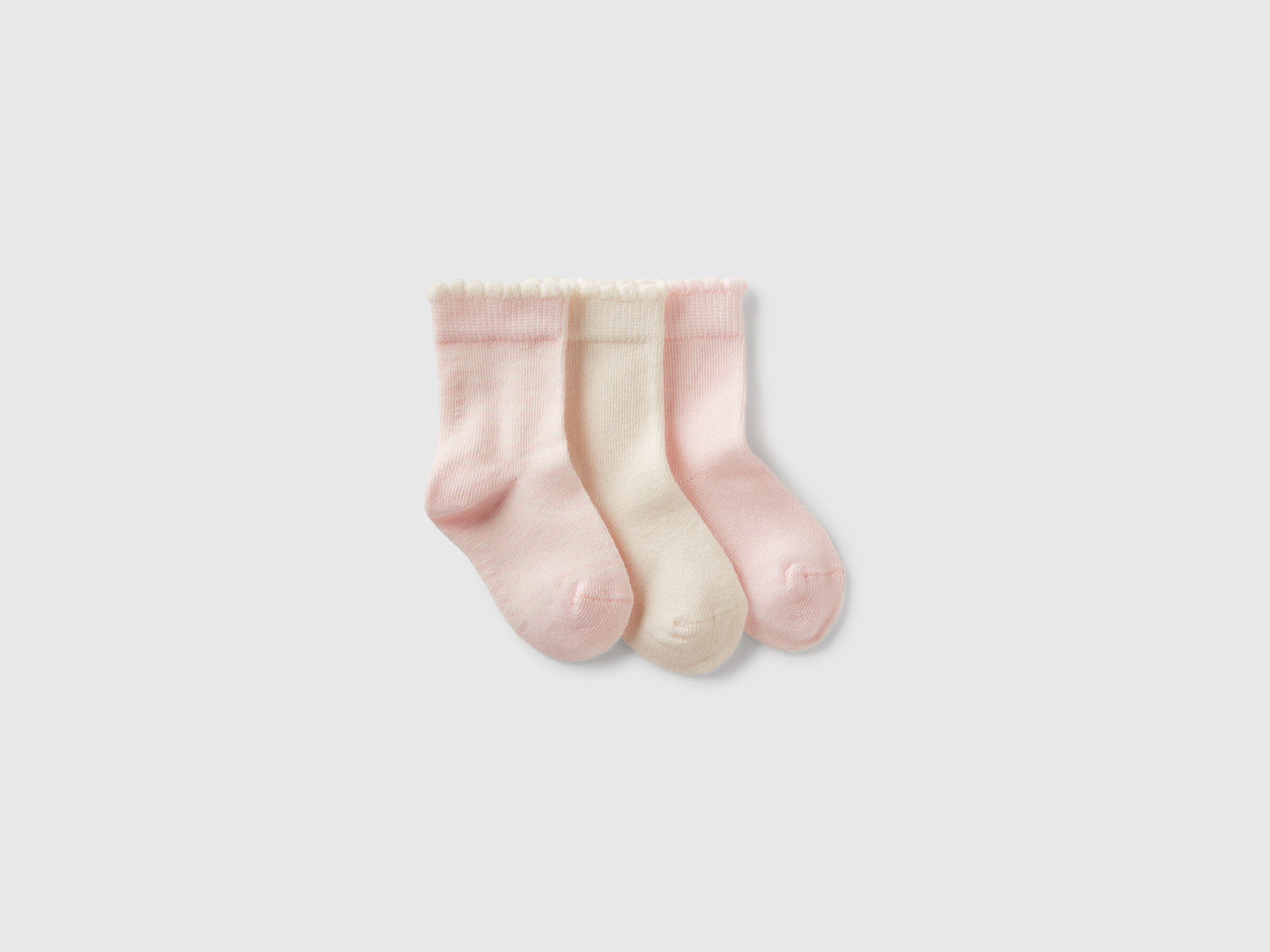 KNITTED SOCKS 3 PAIR Naissancede image number 0