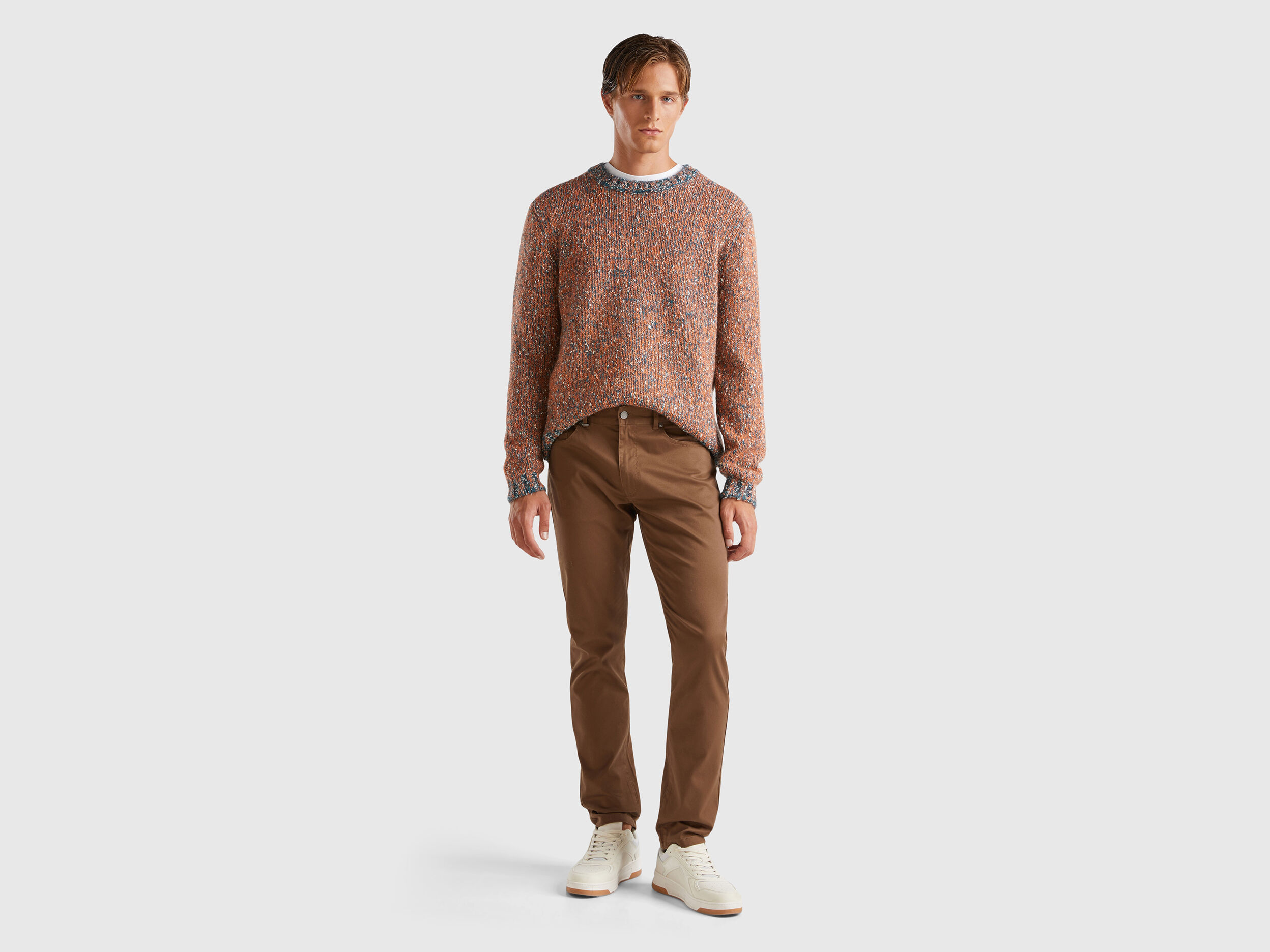 Pantalons Regular Homme Nouvelle Collection 2024 Benetton