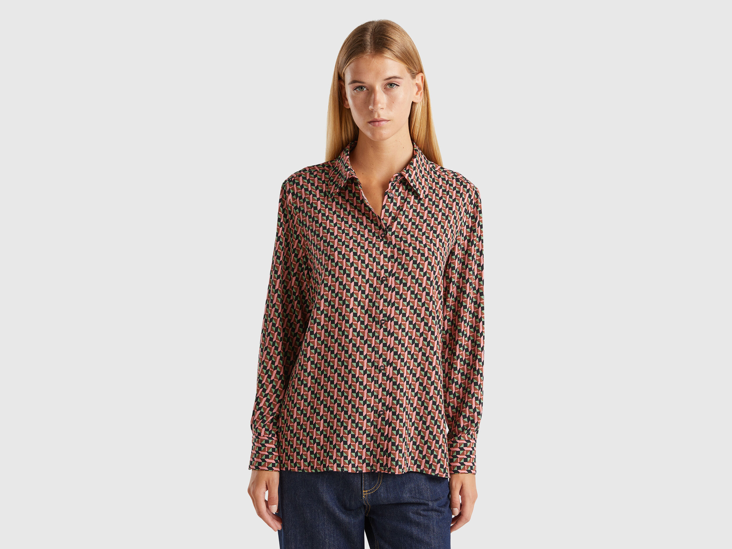 Chemise benetton femme outlet