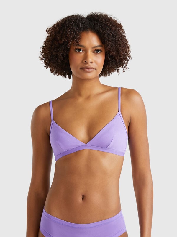 Soutien-gorge en coton super stretch Femme