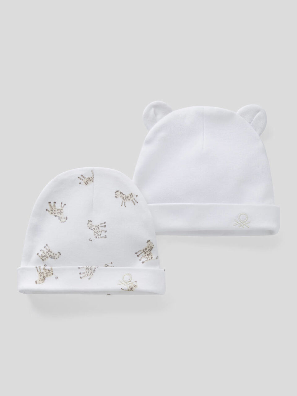Deux bonnets en coton bio image number 1