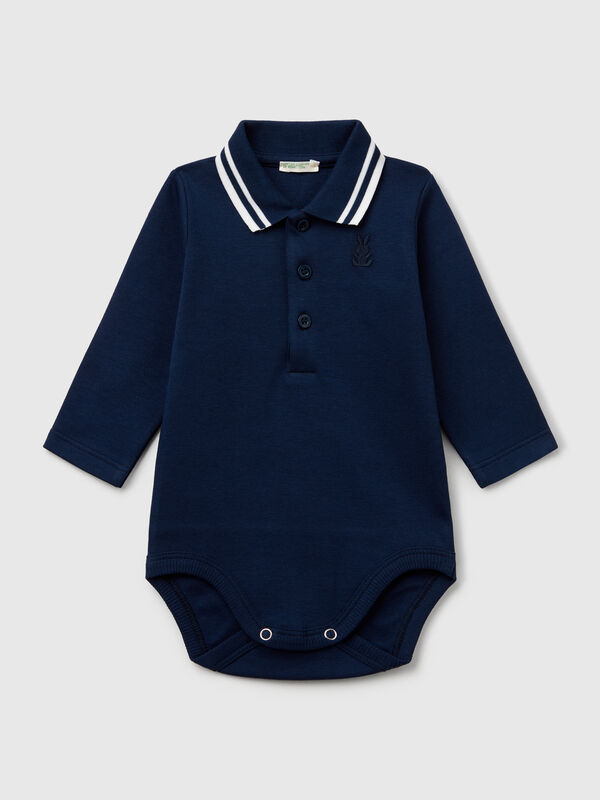 Corps de polo en coton Naissancede