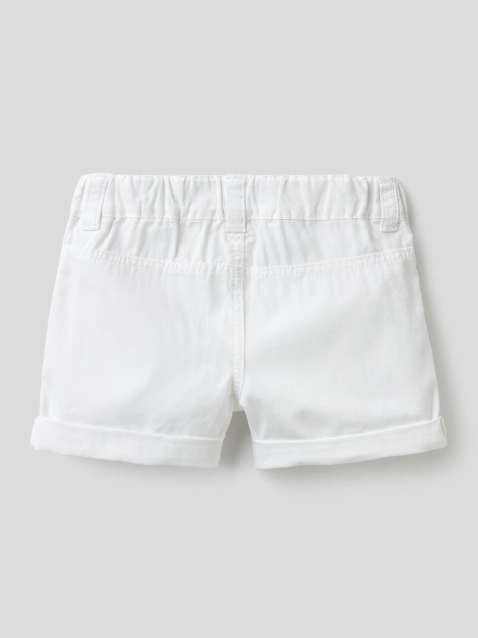 Short en toile de pur coton image number 2