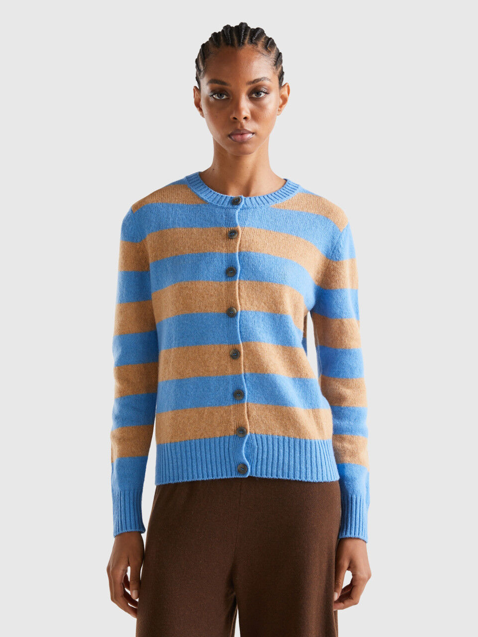 Benetton gilet femme sales