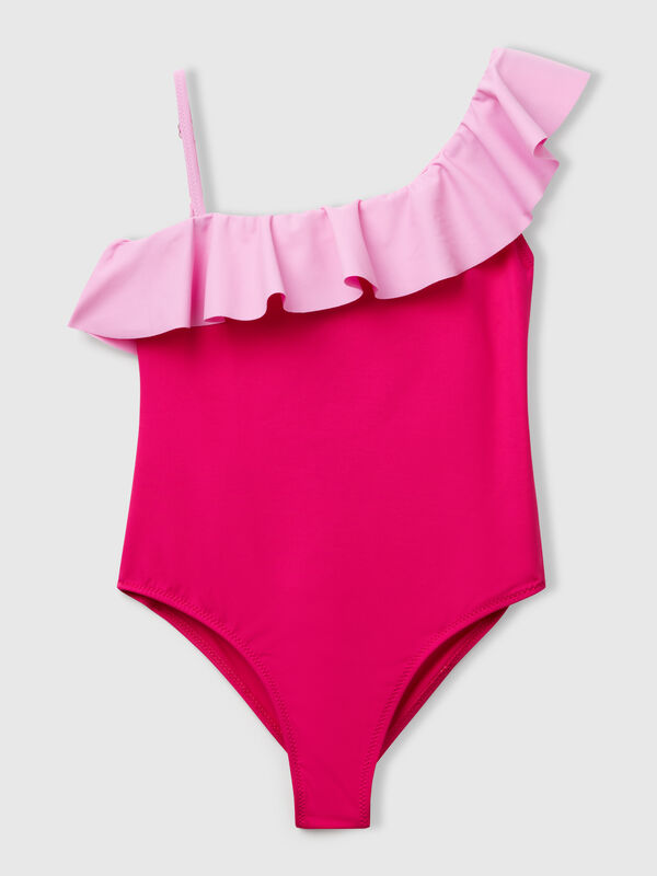 Maillot de bain une pièce à volants Filles