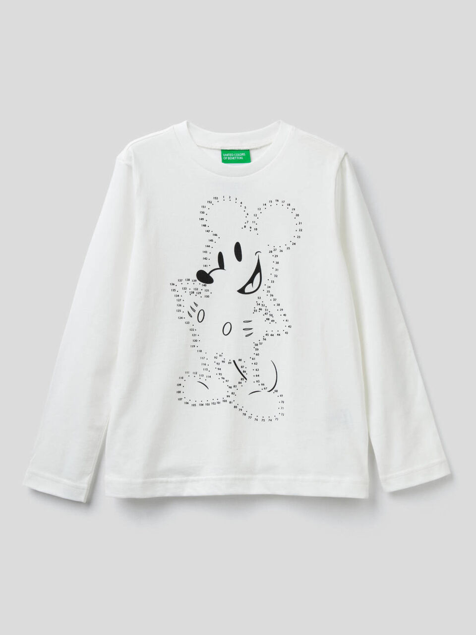 T-shirt manches longues à imprimé Mickey image number 1