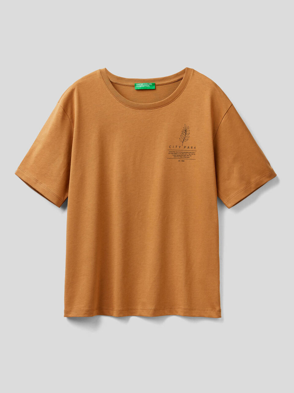 T-shirt avec message en 100% coton bio image number 1